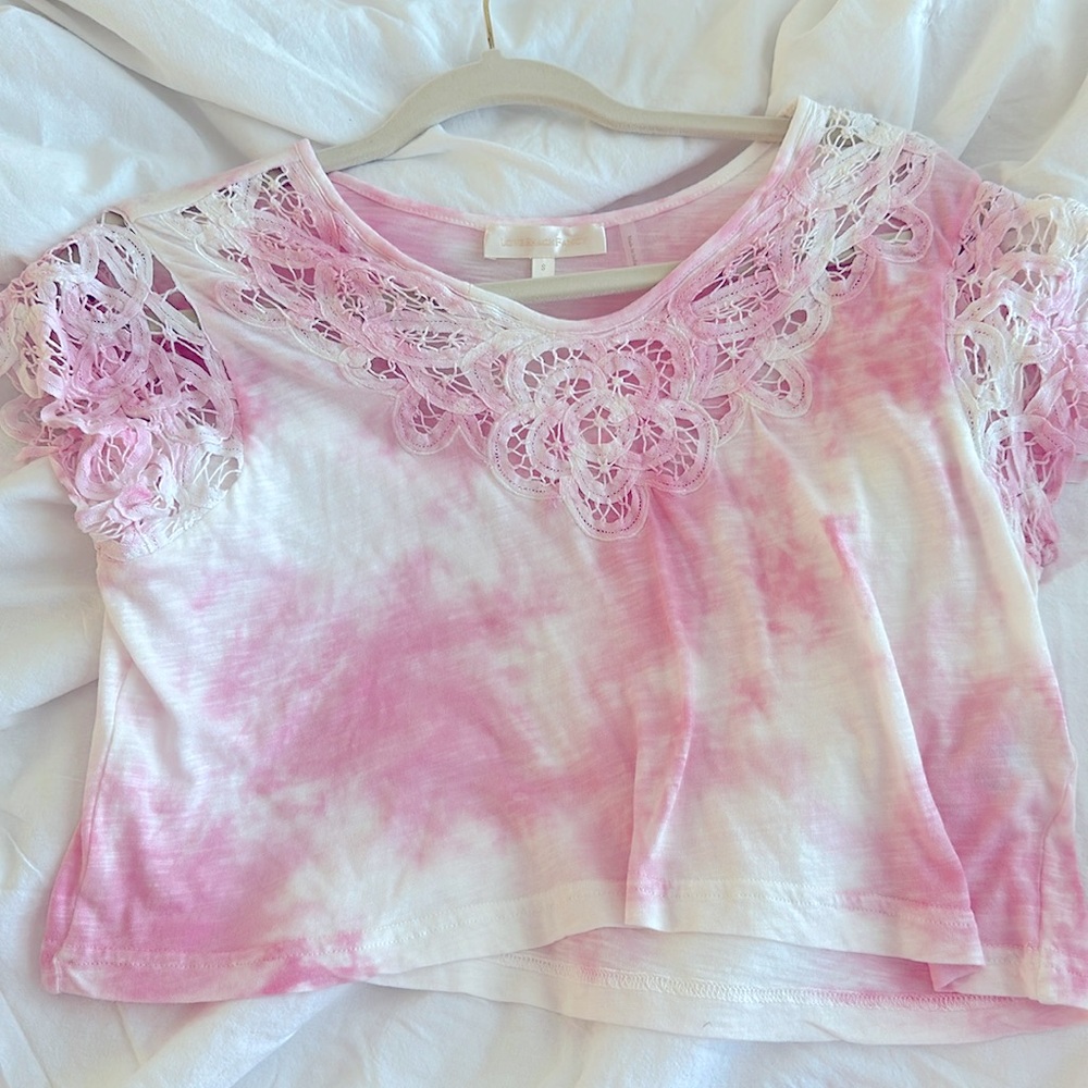 Loveshackfancy Crochet Crop Top